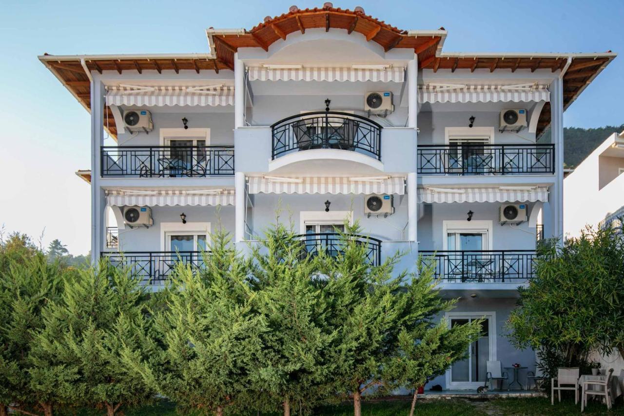 Studios Tasos Chrisi Ammoudia Esterno foto
