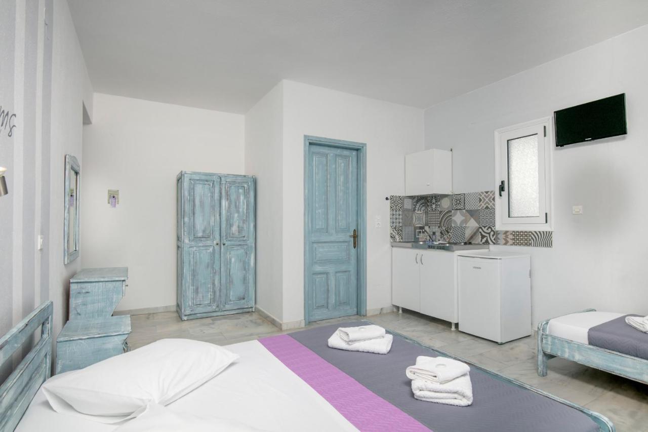 Studios Tasos Chrisi Ammoudia Esterno foto