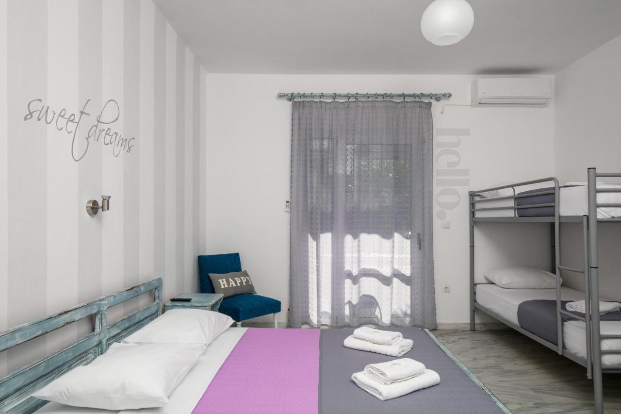 Studios Tasos Chrisi Ammoudia Esterno foto